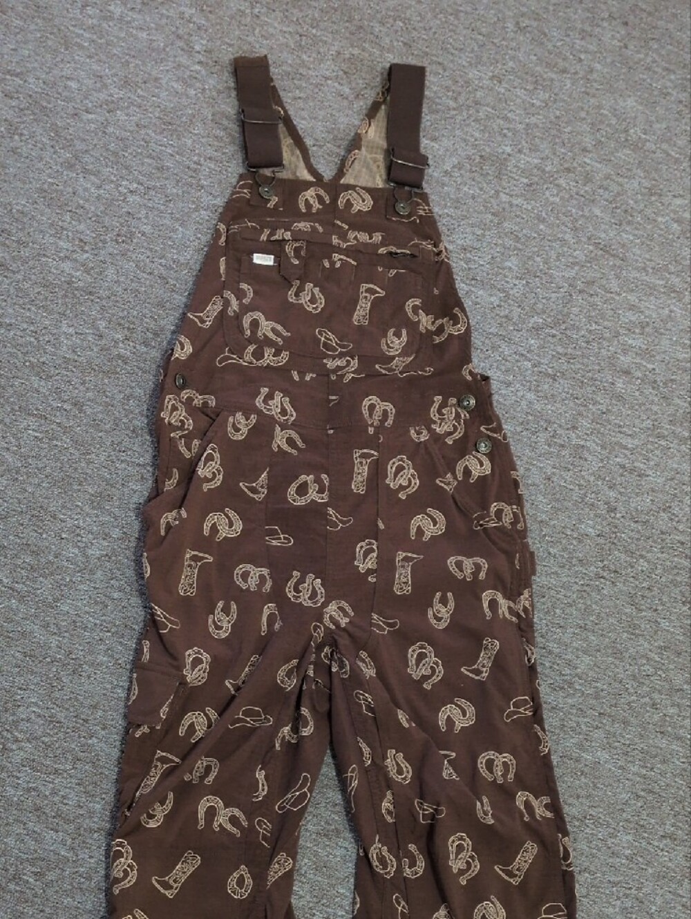 Duluth Trading Company Western-Print Overalls - Picture 2 of 4
